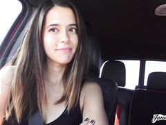 adventure, blowjob, casting, public, small tits, sport
