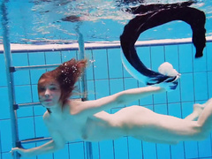 bathing, erotic, hd porn, public, red head, small tits, teen