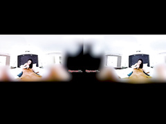 babe, bed, blowjob, petite girls, pov, vr
